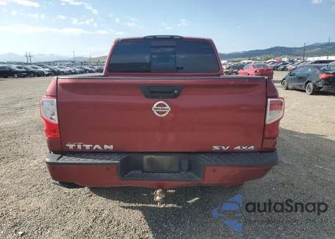 2018 Nissan Titan Sv из США, поврежденный, VIN 1N6AA1E51JN541703